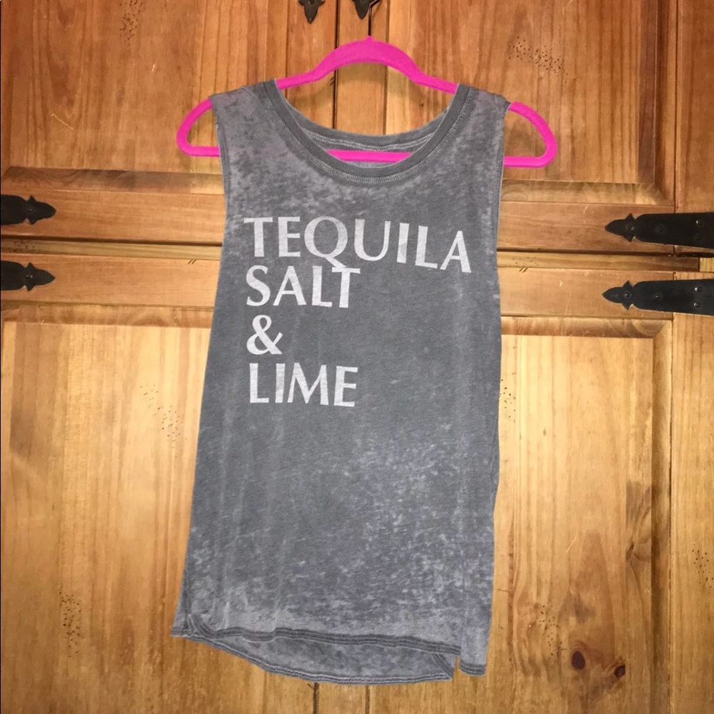 Chaser Tequila Salt & Lime Muscle Tank